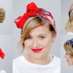 Styling Short Hair with Headbands and Scarves